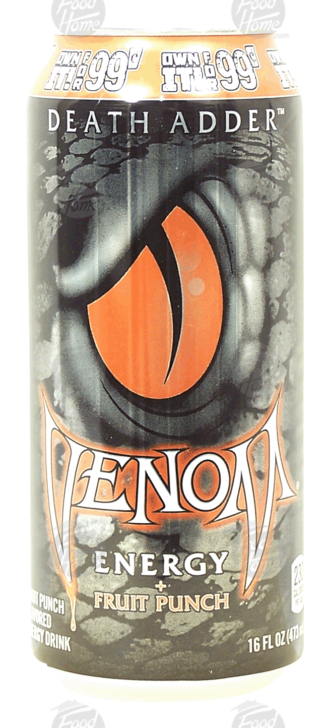 Venom Death Adder fruit punch flavor energy drink Full-Size Picture